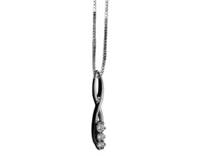 5036 – Collana fantasia in oro bianco e diamanti naturali
