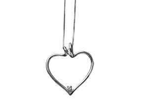 5044 – Collana in oro bianco e diamanti naturali