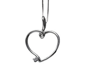 5048 – Collana in oro bianco e diamanti naturali