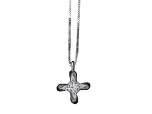 5051 – Collana fantasia in oro bianco e diamanti naturali