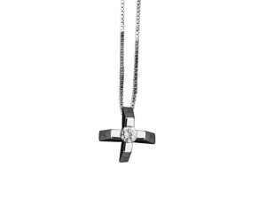 5053 – Collana fantasia in oro bianco e diamanti naturali